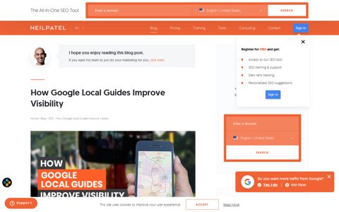 How Google Local Guides Improve Visibility - Neil Patel