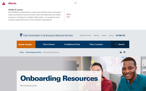 Onboarding Resources At The University Of Kansas Health ...