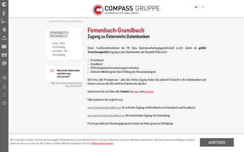 Firmenbuch-Grundbuch. Ihr Zugang zu Österreichs ...