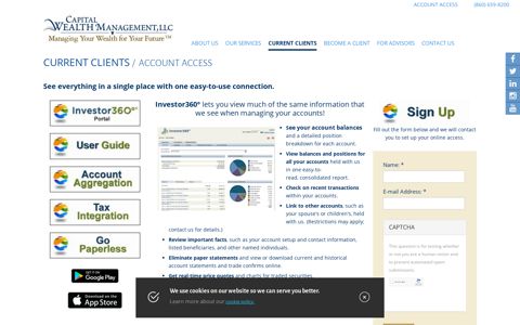 Account Access - Capital Wealth Management, LLC