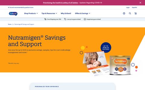 Nutramigen® Savings and Support | Enfamil US