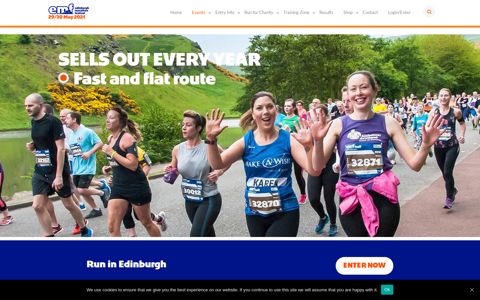 Edinburgh Half Marathon - Sunday 30th May 2021