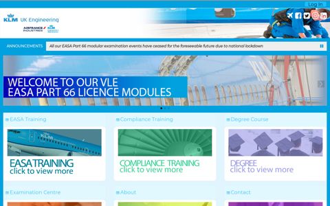 KLM UK Engineering Online Training