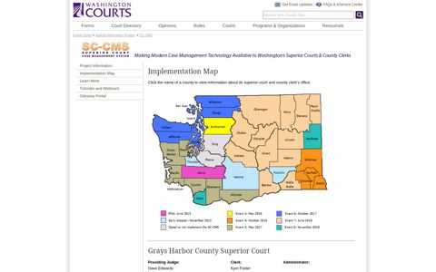 Grays Harbor County Superior Court - Washington State Courts