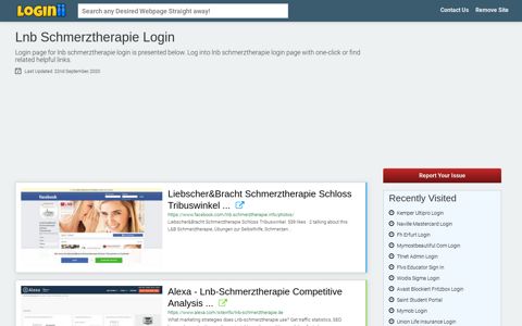 Lnb Schmerztherapie Login - Loginii.com