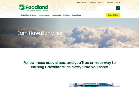 Earn HawaiianMiles | Foodland