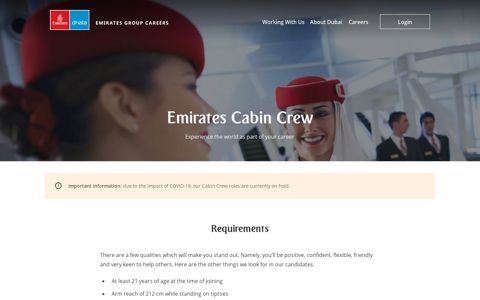 Cabin Crew | Emirates Group Careers