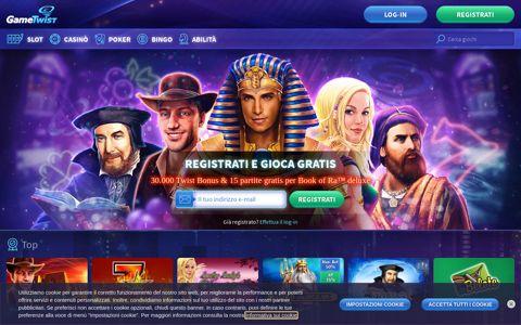 Giochi online da casinò gratis | GameTwist Casino