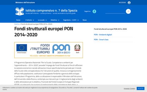 Fondi strutturali europei PON 2014-2020 – Istituto ...