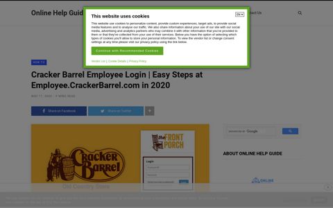Cracker Barrel Employee Login | Easy Steps at Employee ...
