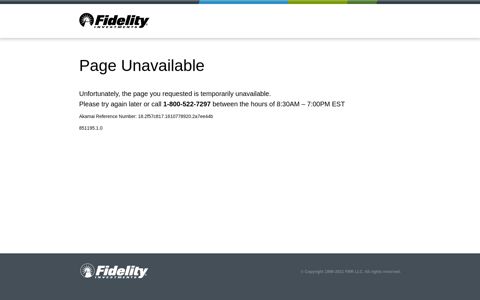 advisor.fidelity.com - You have successfully logged out