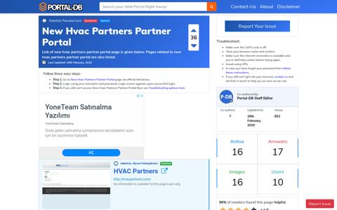 New Hvac Partners Partner Portal