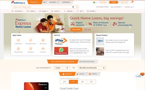 ICICI Bank: Personal Banking & Netbanking Services Online