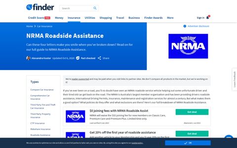 NRMA Roadside Assistance review 2020 | finder.com.au