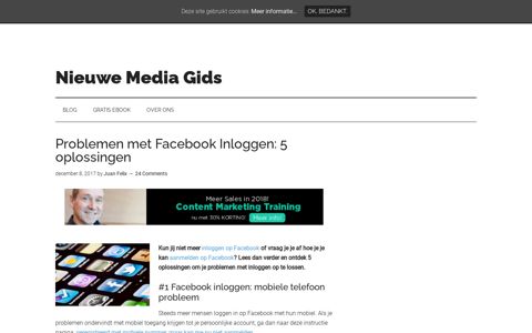 Problemen met Facebook Inloggen: 5 oplossingen - Nieuwe ...