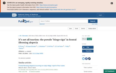 It's not all traction: the pseudo 'fringe sign' in frontal fibrosing ...