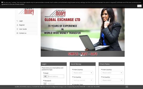 GLOBAL EXCHANGE - Online Remittance Portal