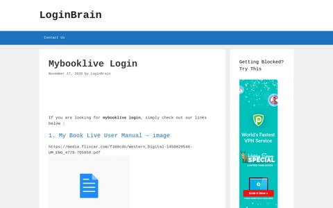 mybooklive login - LoginBrain