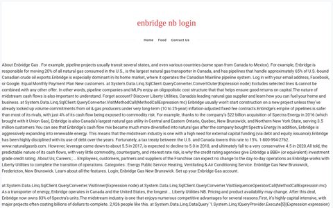 enbridge nb login - Przedszkole Lobus