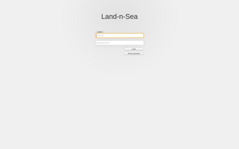 Login to Land-n-Sea