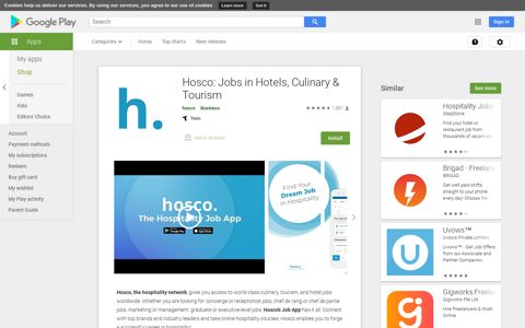 Hosco: Jobs in Hotels, Culinary & Tourism - Apps on Google ...