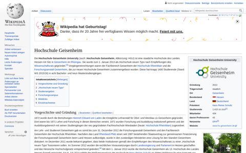 Hochschule Geisenheim – Wikipedia