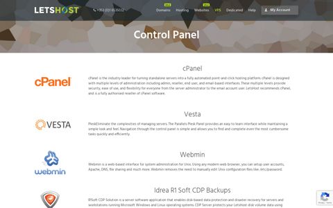 Control Panel – LetsHost.ie :LetsHost.ie