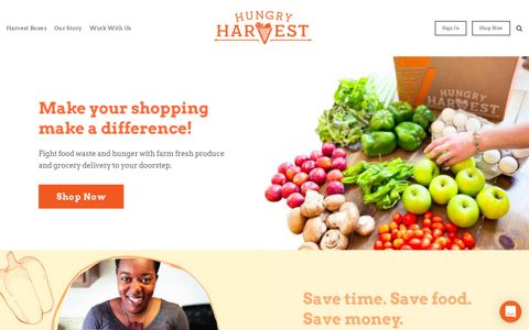Hungry Harvest - Make your shopping make a difference!