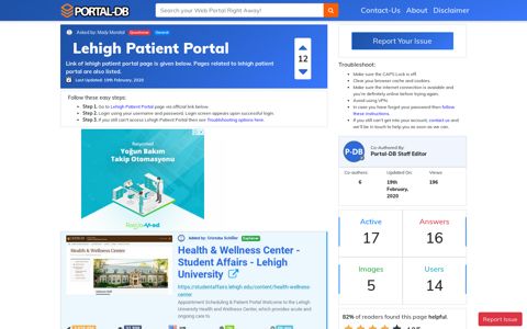 Lehigh Patient Portal
