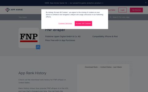 FNP ePaper App Ranking and Store Data | App Annie