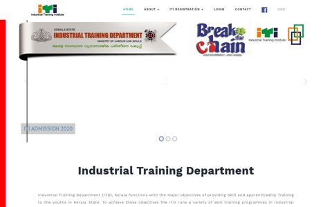 ITI - Industrial Training Institute :: Admission 2020