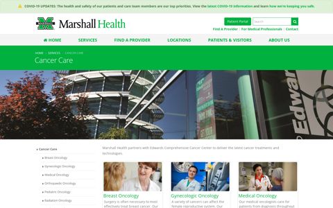 Cancer Care | Marshall Health