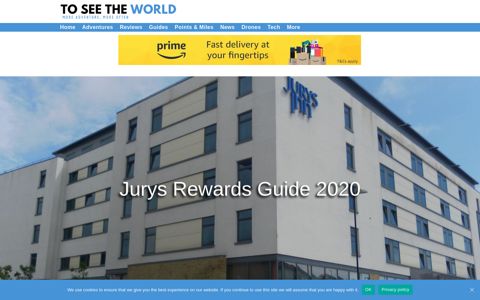 Jurys Rewards Guide 2020 - To See The World