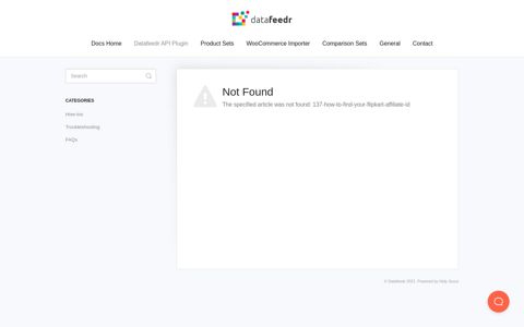 How to find your Flipkart affiliate ID? - Datafeedr Documentation