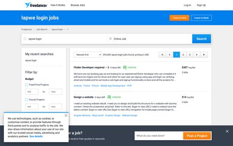 Iapwe login Jobs, Employment | Freelancer