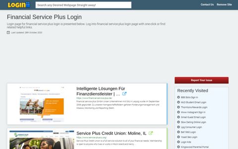 Financial Service Plus Login - Loginii.com