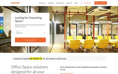 Innov8 | Coworking Space - Book Shared Office Space for Rent