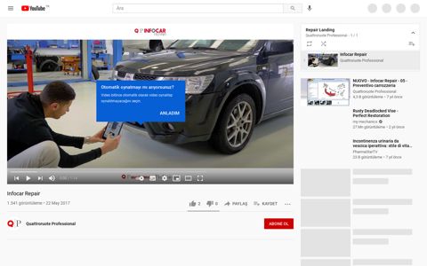 Infocar Repair - YouTube