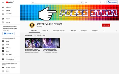 IPTV PREMIUM ELITE HDBR - YouTube