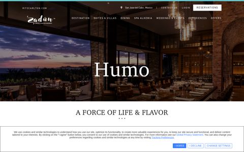 San José del Cabo Restaurants | Humo - The Ritz-Carlton