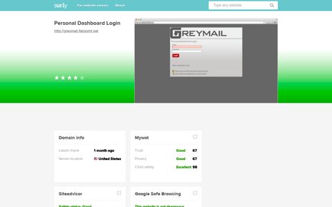 greymail.fairpoint.net - Personal Dashboard Login - Sur.ly