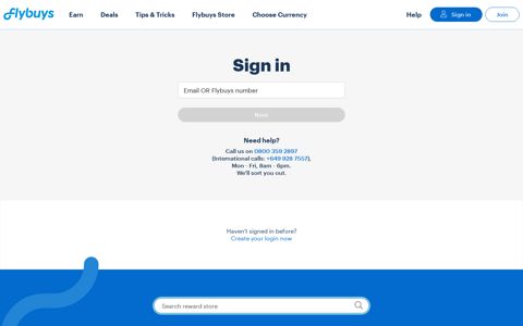 Sign in - Flybuys