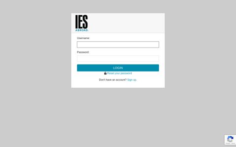User account | IES Abroad | Study Abroad