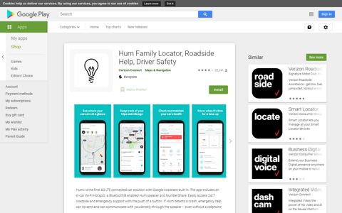 Hum Family Locator, Roadside Help, Driver Safety - Apps on ...