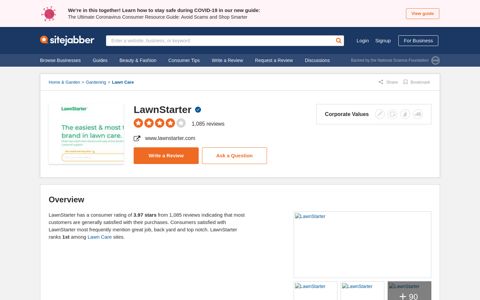 LawnStarter Reviews - 1,081 Reviews of Lawnstarter.com ...