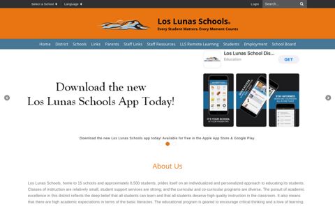 Los Lunas Schools: Home