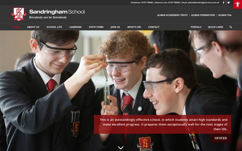 Sandringham School – Everybody can be somebody