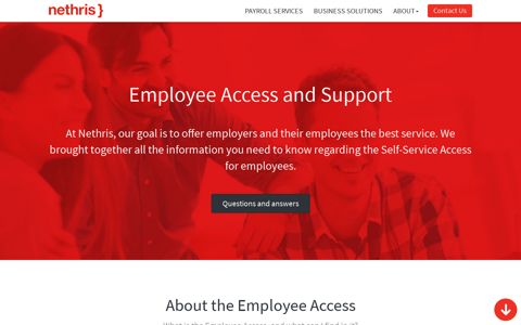 Nethris employee login and support | Employee assistance ...