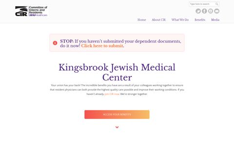 Kingsbrook Jewish Medical Center - Committee of Interns and ...