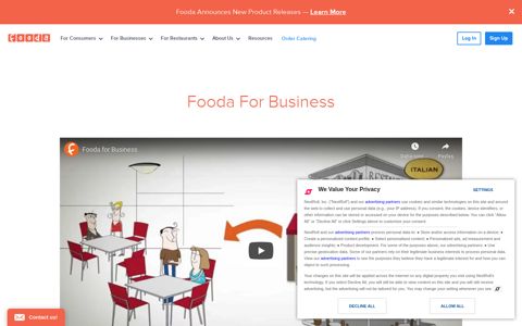 Fooda For Business | Fooda